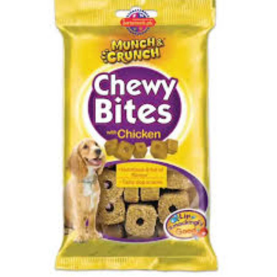 M&C CHEWY BITES CHICKEN DOG MC0074